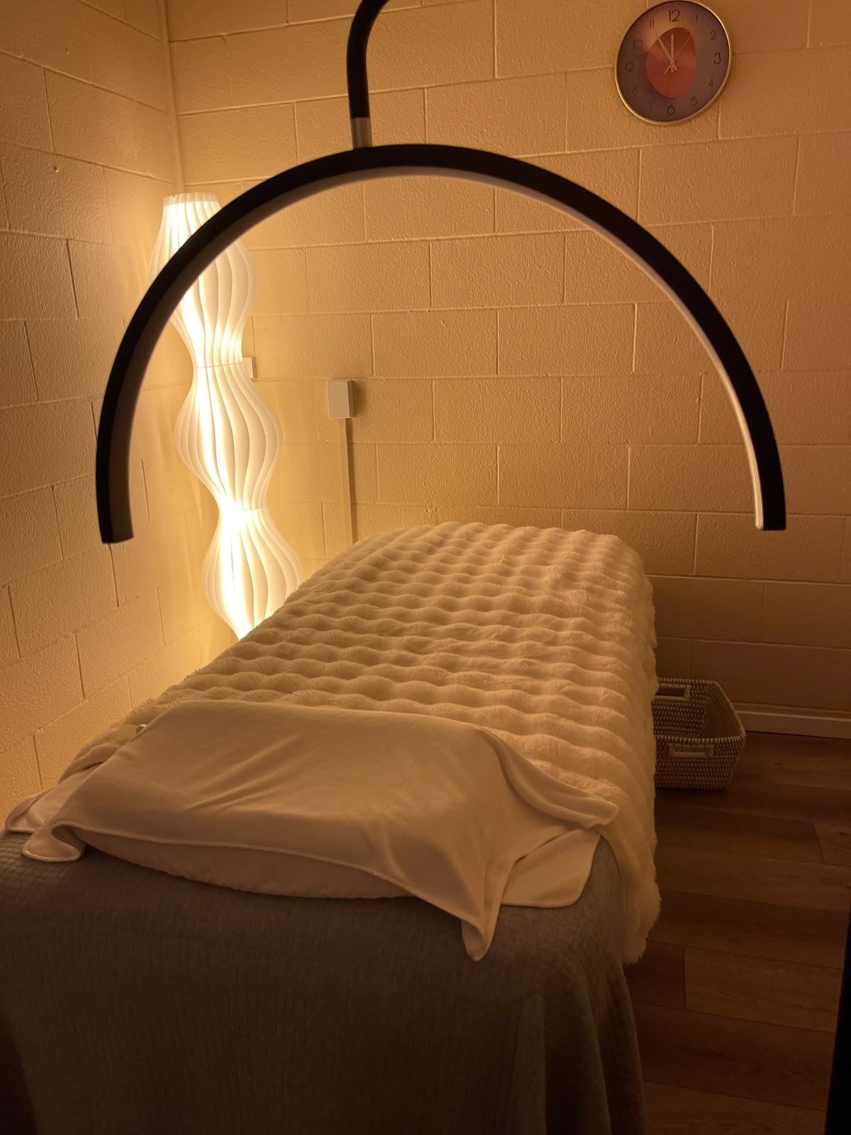 Private facial treatment room at Smoo Beauty